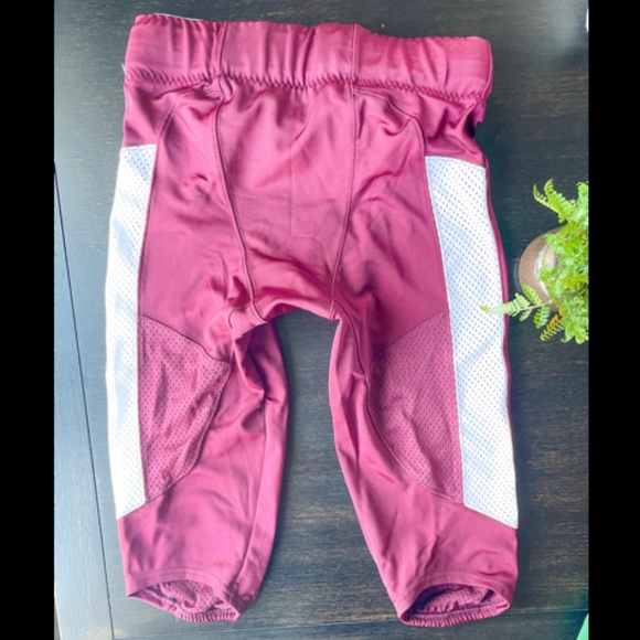 Nike Pants Nike M Vapor Pro Football 34 Pants Maroon 84593 Poshmark